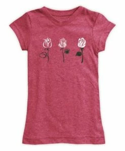 Best Pirce 👏 Cranberry Roses Fitted Tee - 👩 Women 🔔