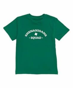 Best Pirce 🎉 Kelly Green 'Shenanigans Squad' Tee - Boys 🤩
