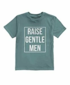 Best deal ⭐ Gray Blue 'Raise Gentlemen' Tee - Boys 🔥