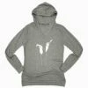 Brand new 👏 Heather Gray Calla Lilies Lightweight Hoodie - Plus 🎉
