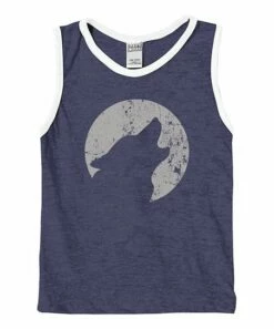 Best reviews of 🤩 Navy Howling Wolf Muscle Tank - Boys 🛒