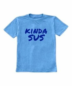 Best deal 😍 Heather Bright Blue 'Kinda Sus' Tee - Toddler & Boys 👏