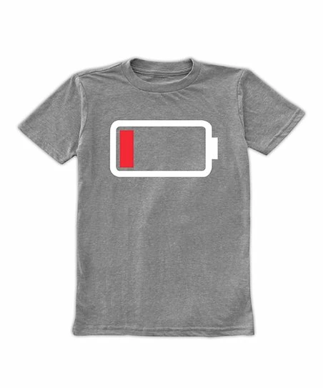 Best reviews of 🎁 Heather Gray Low Battery Tee - Adult 🛒 1 Best reviews of 🎁 Heather Gray Low Battery Tee - Adult 🛒