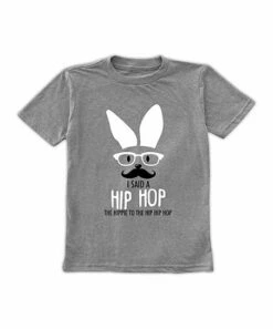Wholesale 🥰 Heather Gray 'Hip-Hop' Rabbit Tee - Toddler & Kids 💯