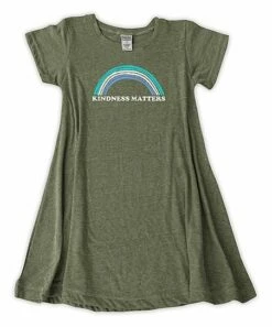 Hot Sale ✨ Heather Forest 'Kindness Matters' Tunic - 👩 Women 👏