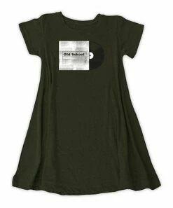 Discount ⭐ Army Green 'Old School' LP Tunic - 👩 Women 🔥