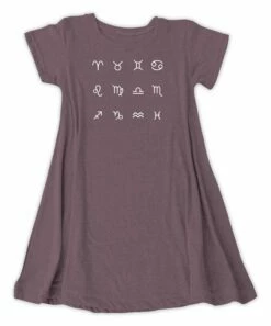 Best reviews of ๐งจ Heather Maroon & White Zodiac Symbols Tunic - Plus ๐